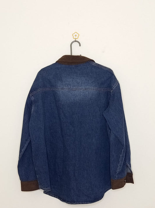 FSY Denim Shirt Men's Large Size
