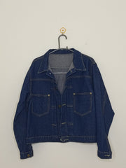 Denim Jacket Men's Large Size